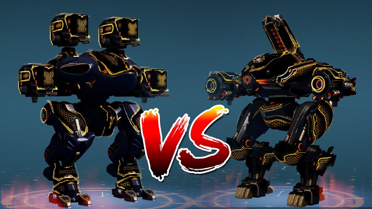 Ultimate Griffin vs Ultimate Fenrir in Beacon Rush War Robots WR 