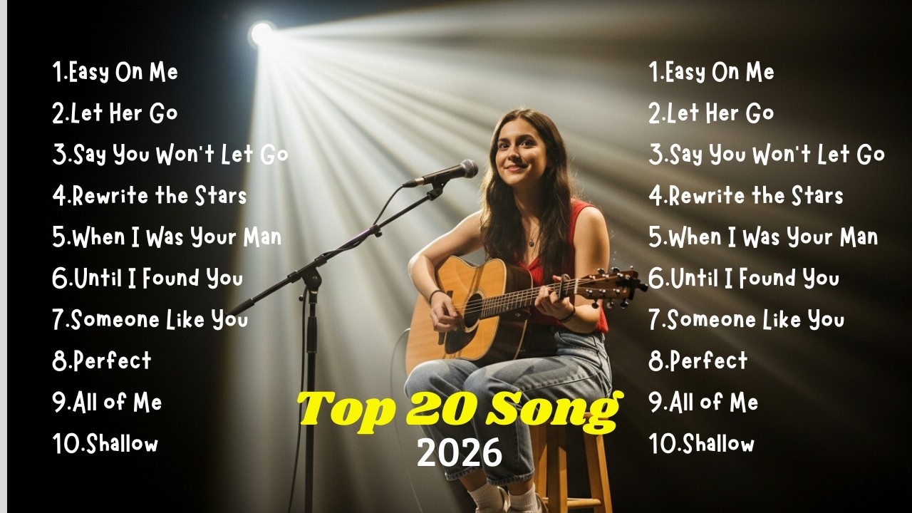 Top 20 Songs 2026 🔥 Best Hit Music Playlist 2026 (Most Popular Songs)