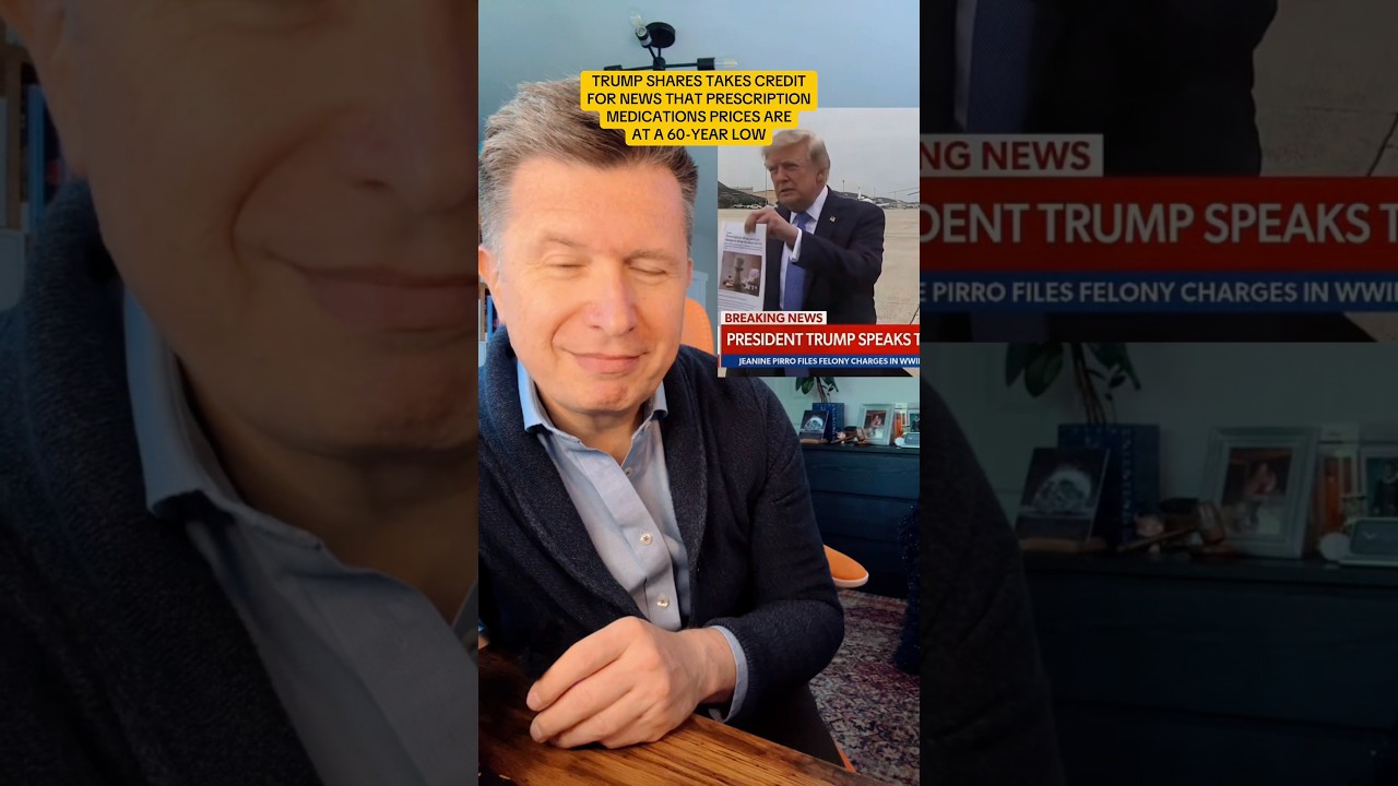 Трамп приписывает себе заслугу в рекордном за 60 лет снижении цен на лекарства. Есть только одна ...
