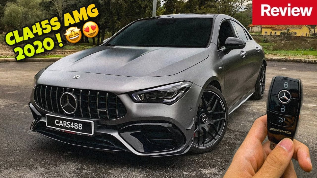 Review : Mercedes AMG CLA45s 2020 ! 😍💣💥🔥 ... ‏كل شي زوين فيها إلا الثمن ديالها غالي بالزاااف