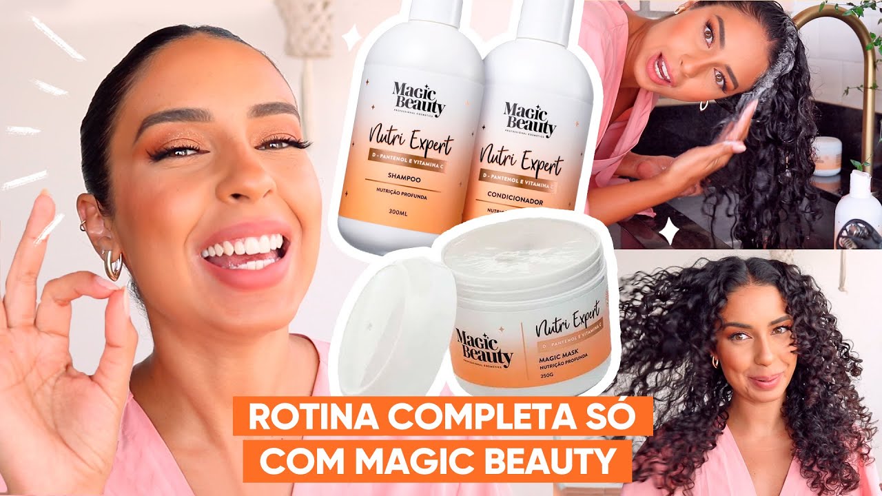 CACHOS DEFINIDOS E DAY AFTER PERFEITO - MAGIC BEAUTY NUTRI EXPERT | JULIANA LOUISE