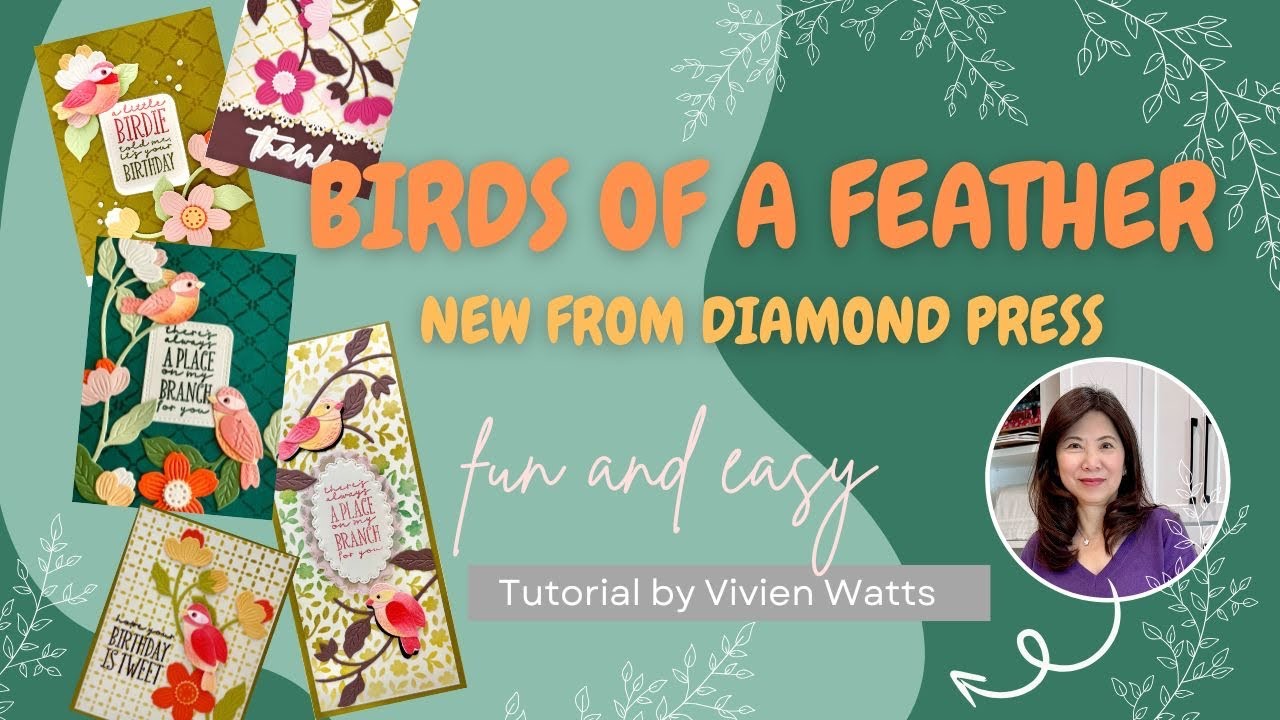 New Diamond Press Birds of A Feather Tutorial