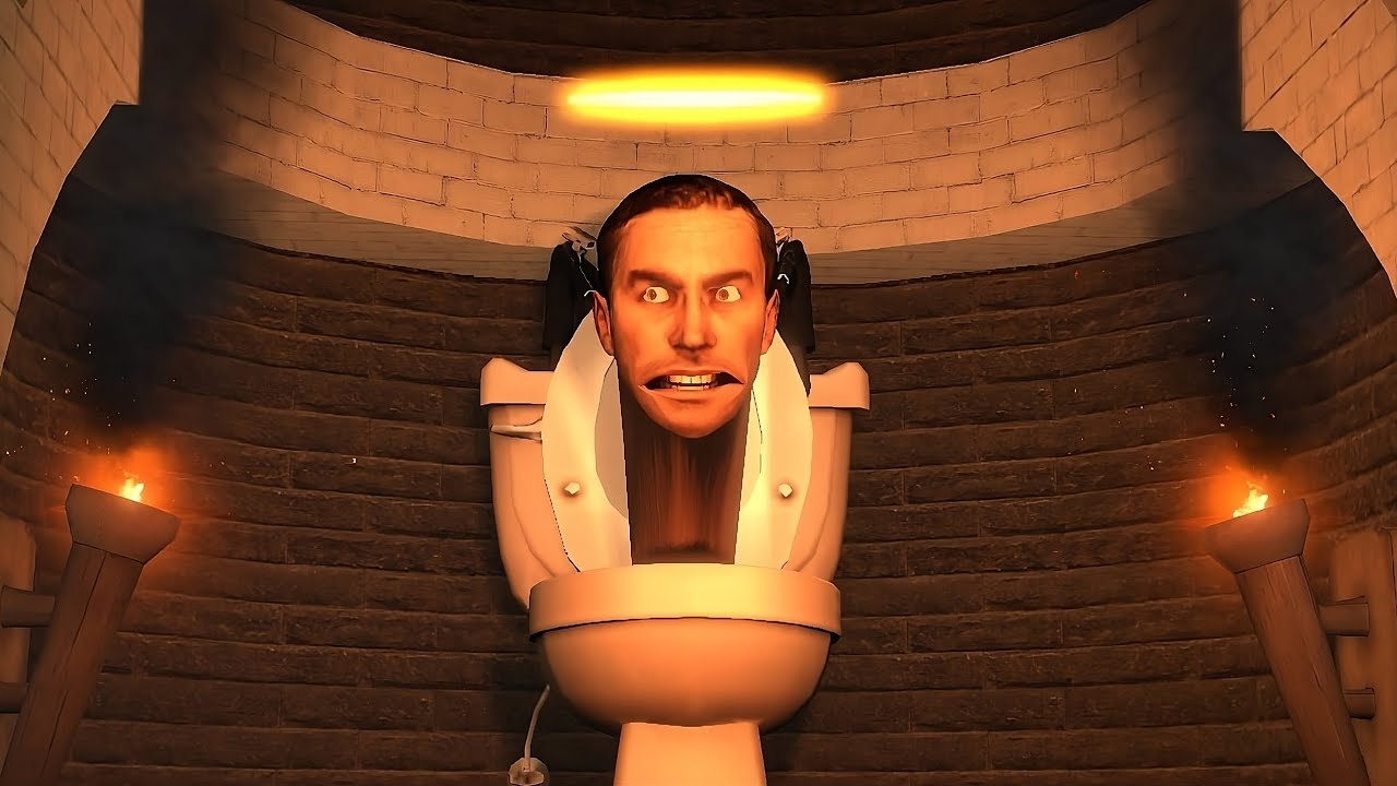 WHAT IF holy toilet not flushed in Skibidi toilet 10