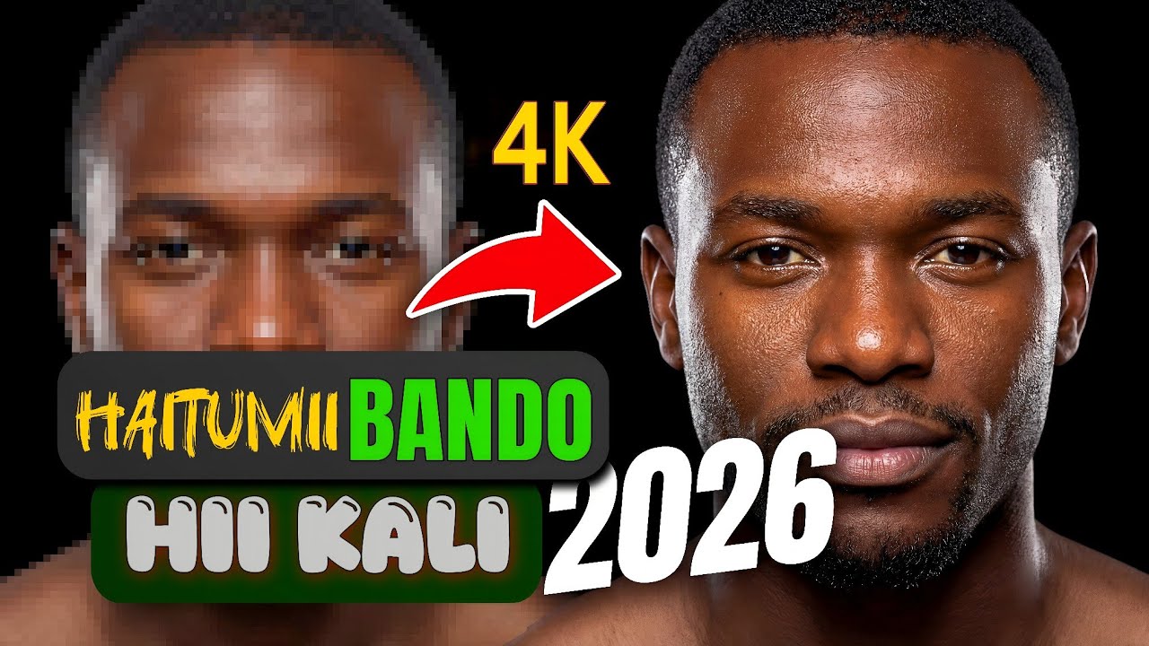 JINSI YA KUONGEZA UBORA WA PICHA | Utashangaa 