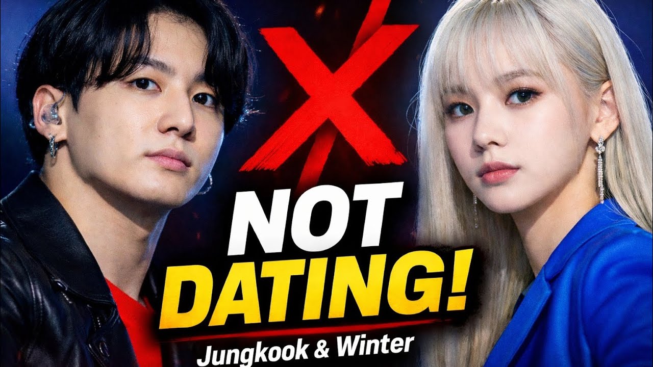 BREAKING NEWS: BTS’s Jungkook & aespa’s Winter Confirmed NOT Dating”@BTSJeumpaTv 