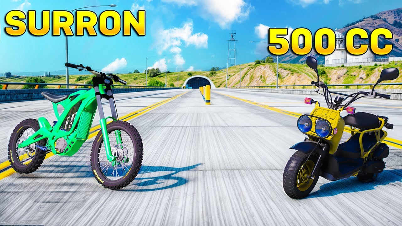 Adquirí una MOTO ELECTRICA SURRON para ARRANCONES en GTA 5 RP