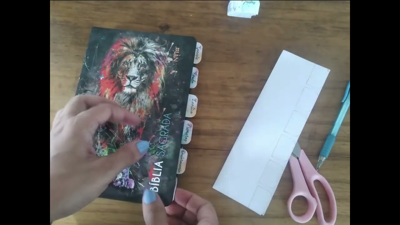 Como coloco abas na Bíblia - vídeo completo