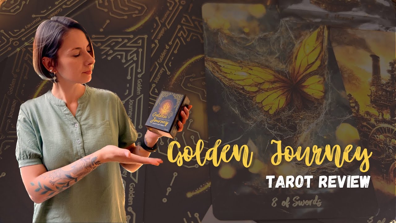 Лимитированное издание колоды Golden Journey tarot
