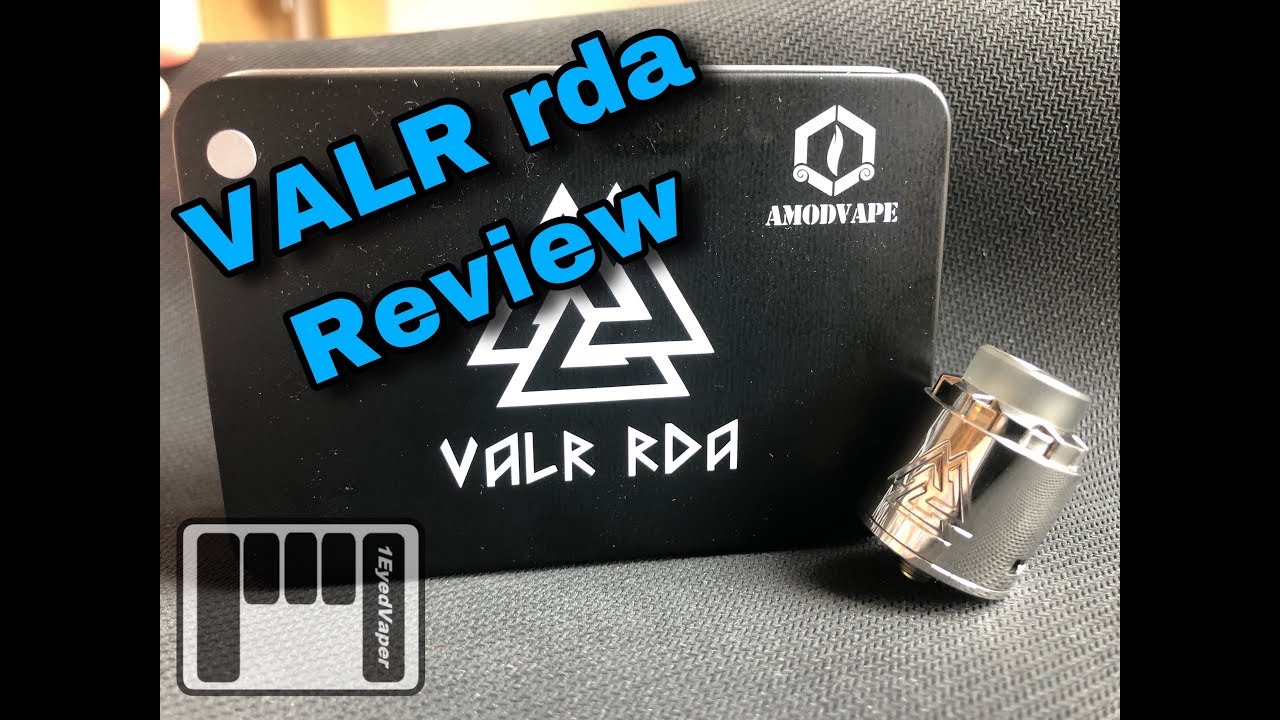 VALR rda by AMODVAPE review! English.