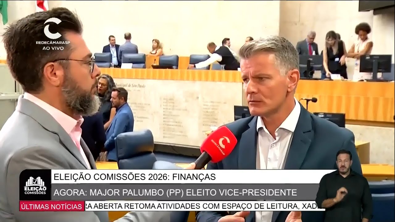 Major Palumbo é eleito vice-presidente da Comissão de Finanças