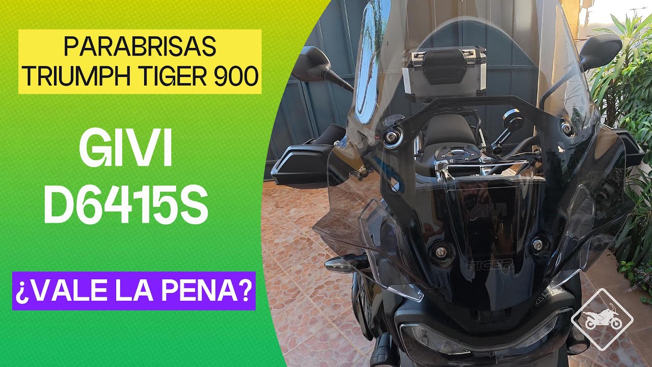 PARABRISAS GIVI D6415S para Triumph Tiger 900 |Ep. 29