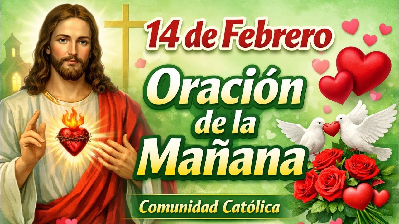 14 de Febrero ❤️ Reza esta Oración al Despertar y vive el Amor Verdadero con Dios