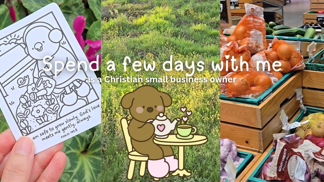 Spend a few days in my life as a small Christian business owner | Tails of Faith