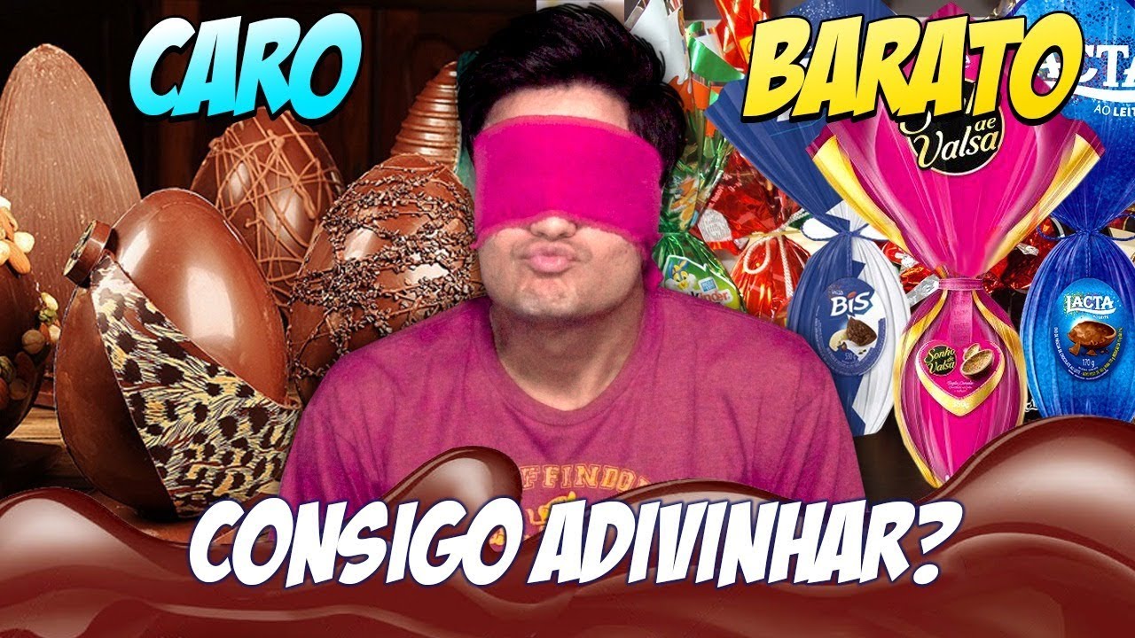 OVO DE PÁSCOA CARO vs. BARATO. Consigo adivinhar? [+10]