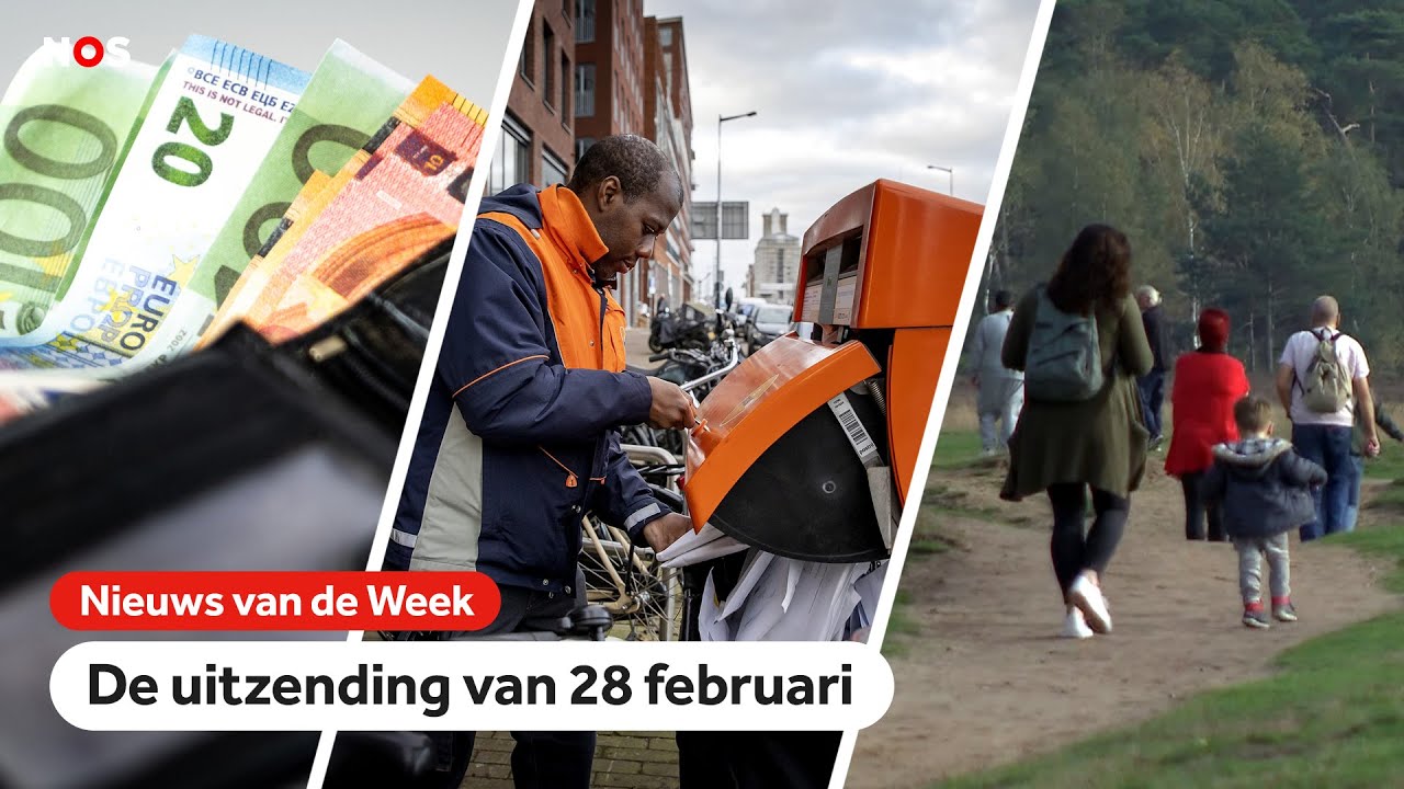 Geldproblemen door overheid,  postbode misschien nog maar 2x per week en drukte in natuurgebieden.