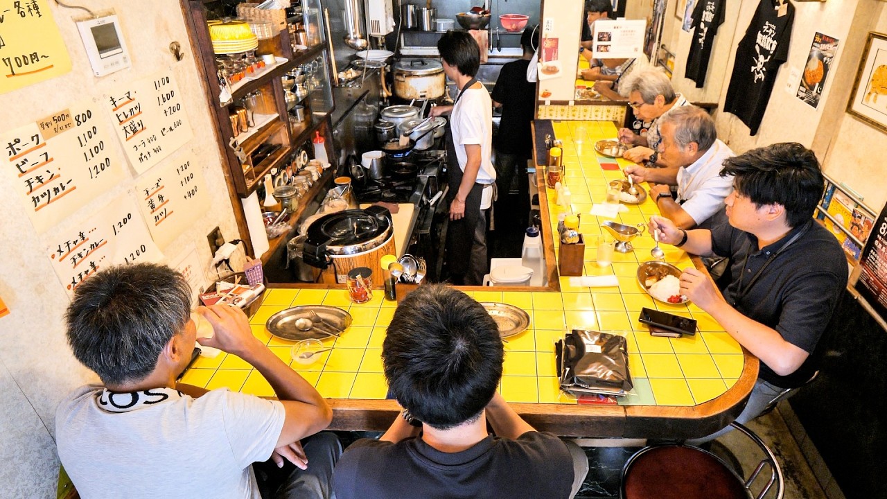 たった２坪の厨房で６０年間カレーライスを作り続ける浜松名店カレー屋に密着丨Japanese curry shop