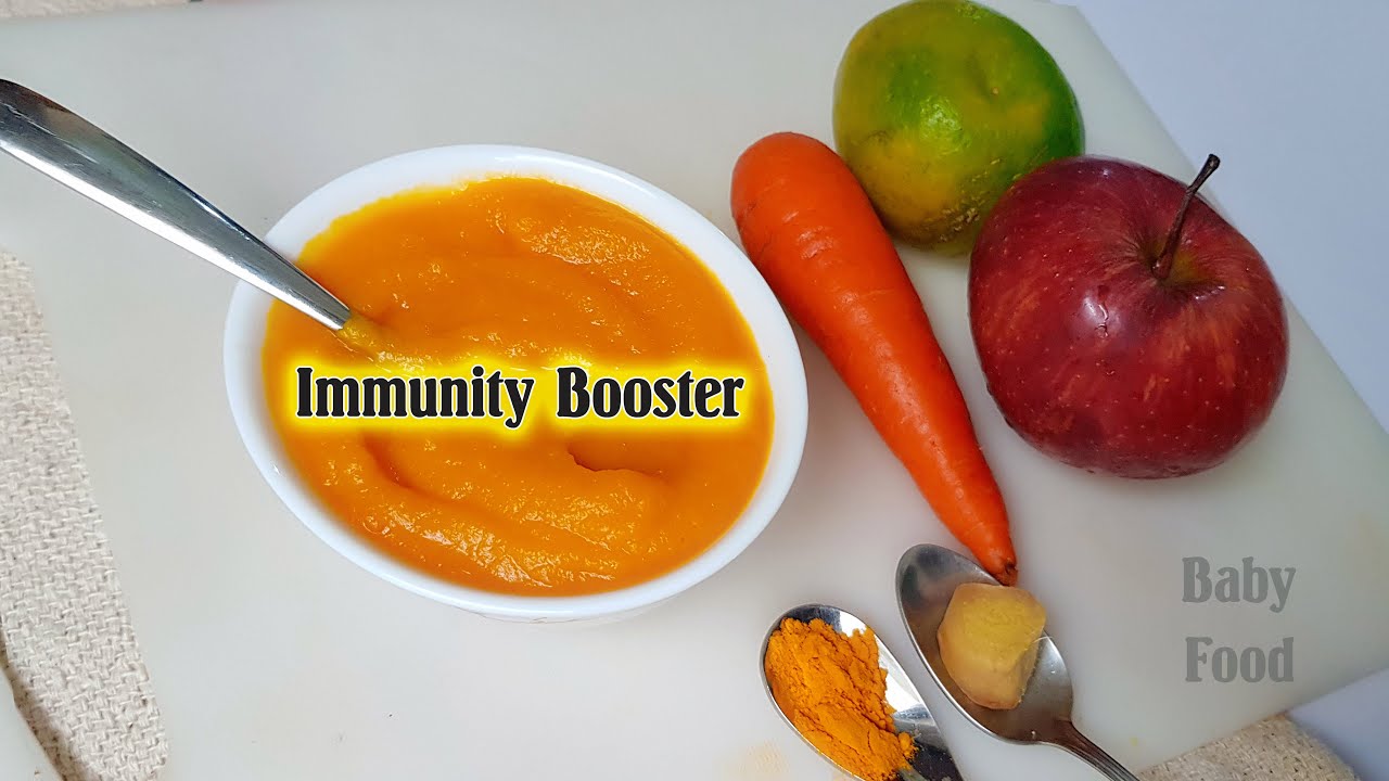 Baby Food || Immune Boost Puree for 6 to 12 months Babies || Immunity booster