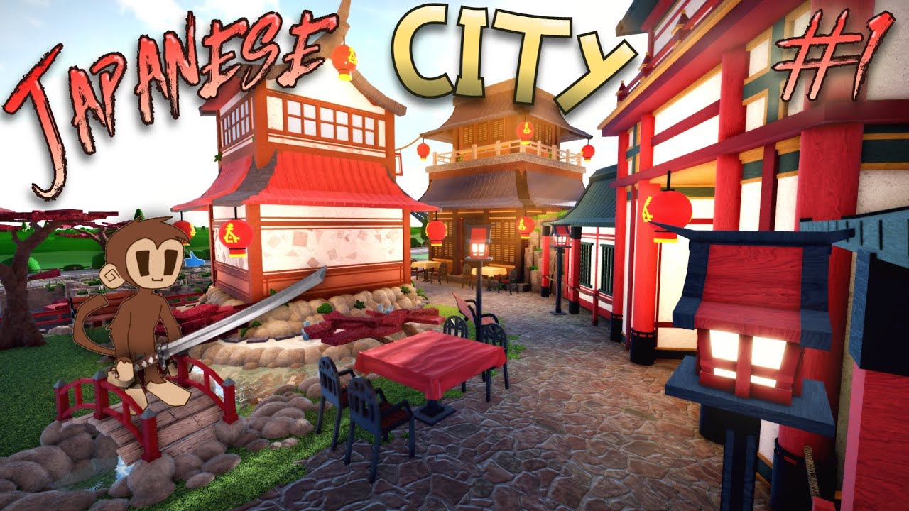 Making A JAPANESE CITY! Ep1 | Theme Park Tycoon 2 |