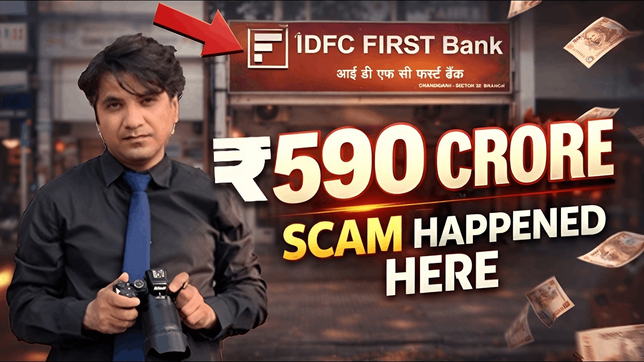 IDFC Bank ₹590 Crore Scam from Chandigarh Branch | Ground Reporting