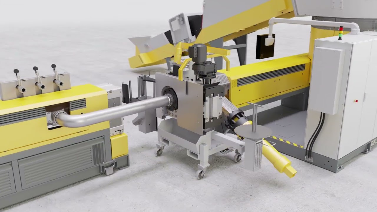 The new Cutter-Compactor-Extruder Combination for post industry and post consumer applications