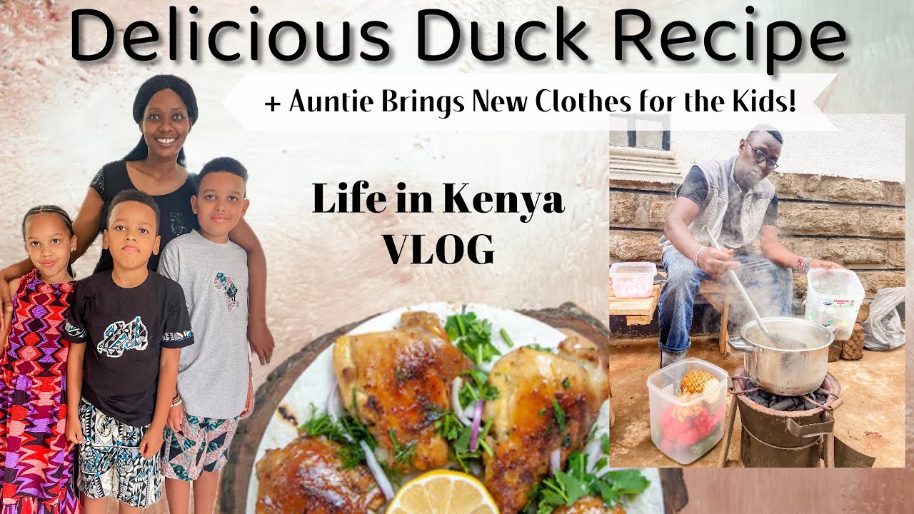Food from Our Farm || Duck Recipe || New Clothes from Auntie || Village Life || KENYA || VLOG