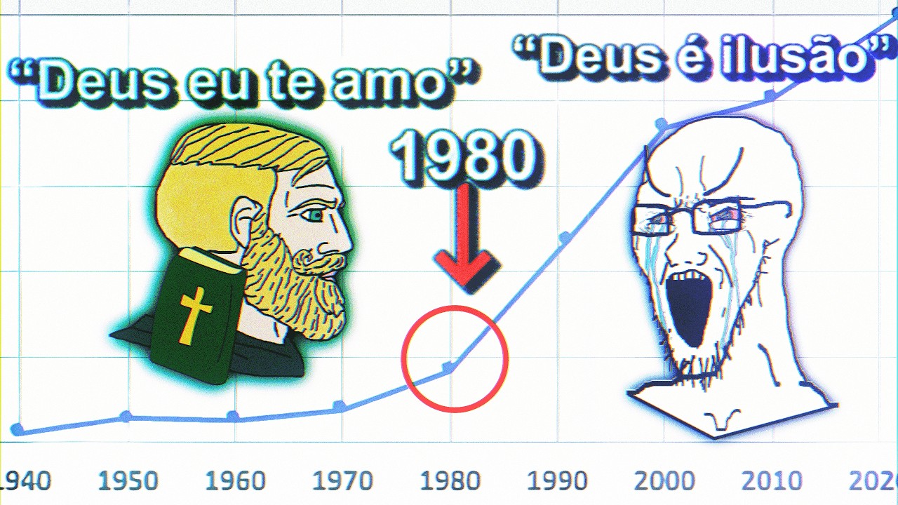 Por que o ateísmo EXPLODIU depois de 1981? (ninguém explica isso)