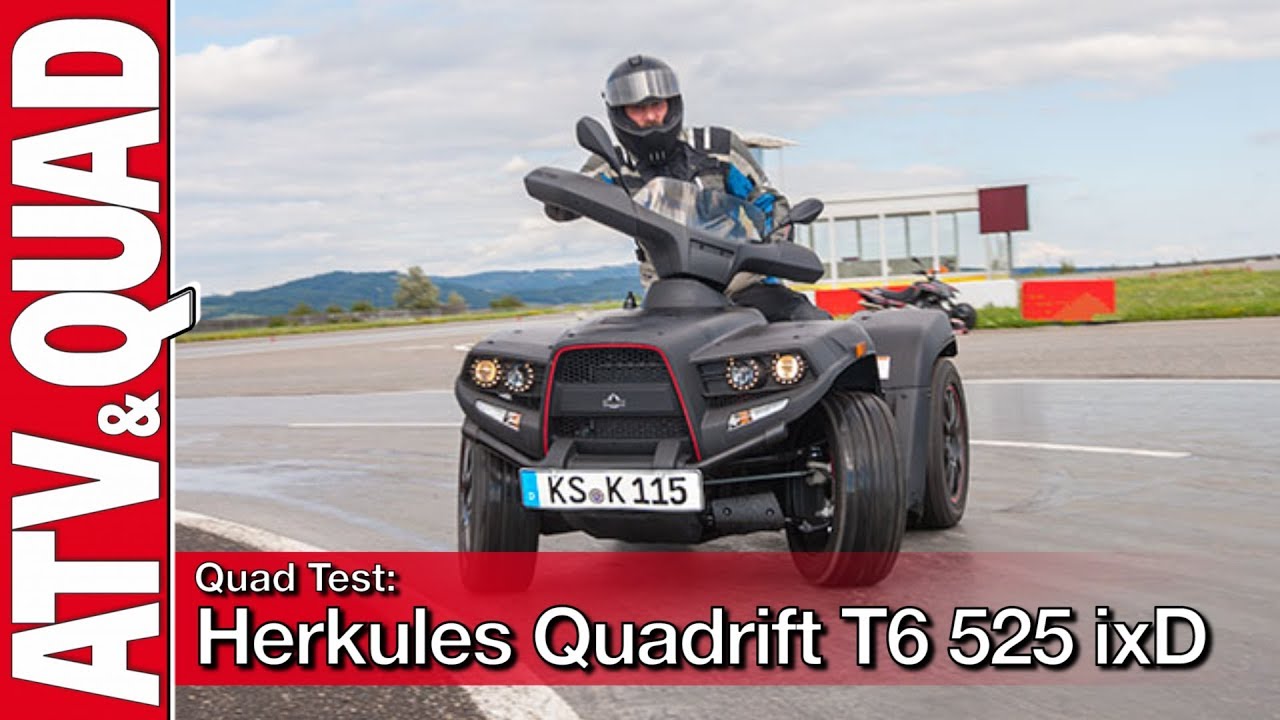 Quad Test: Herkules Quadrift T6 525 ixD