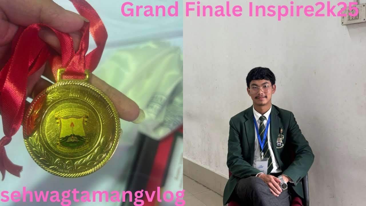 A grand finale of college fest Inspire 2k25 part 1 &hellip;&hellip; #newpost #newvlog #collegefest #subscribers