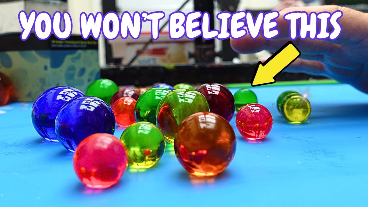 You Won't Believe Why He Has Made All These Resin Balls?