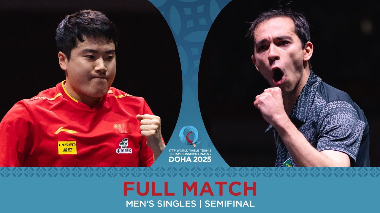 FULL MATCH | Liang Jingkun vs Hugo Calderano | MS SF | #ITTFWorlds2025