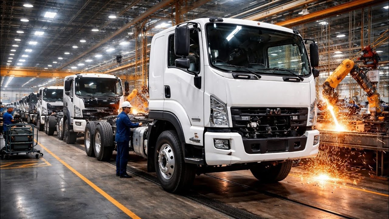Inside Isuzu’s Japanese Factory – How Millions of Trucks Are Made