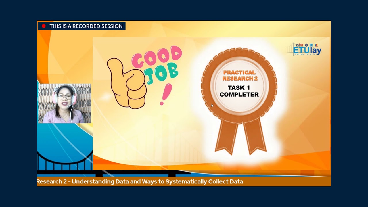 ETULAY Practical Research 2 Q2 WEEK2: Understanding Data and Ways to Systematically Collect Data.