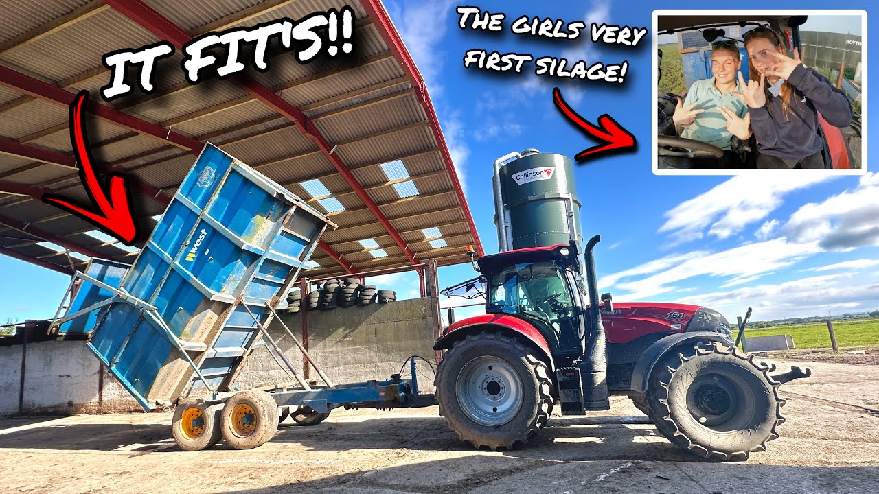 SILAGE IS A GO!.. WE ARE MAKING A BIG MESS ON DAY 1!