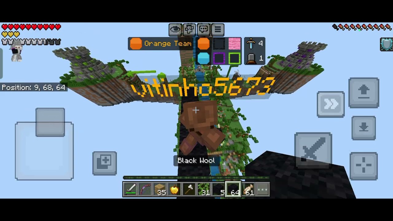 Minecraft but I am a hunter playing
