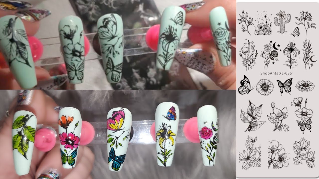 Shopants XL-035 & ColorPaints Nailart