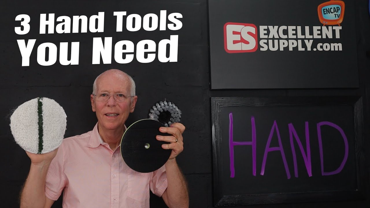 3 Hand Tools You Need For Encapsulation, Upholstery Cleaning & Carpet