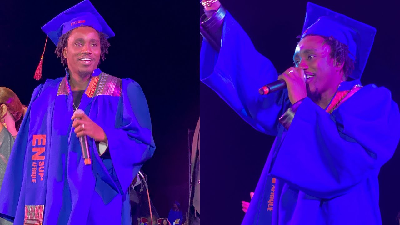 CICES, sous la peau des étudiants, Wally Seck explose la soirée de ENSUP Afrique avec une entrée…..