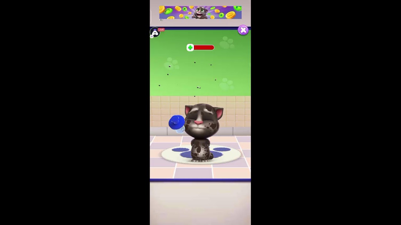 Talking Tom Live Funny Moments #viral #live #shorts