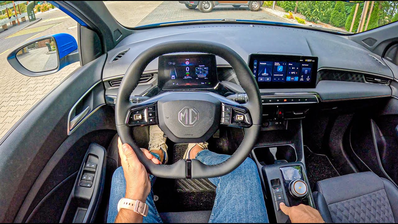 NEW MG3 Exclusive 2024 [1.5L HEV Hybrid 195 hp] |0-100| POV Test Drive #2151 Joe Black