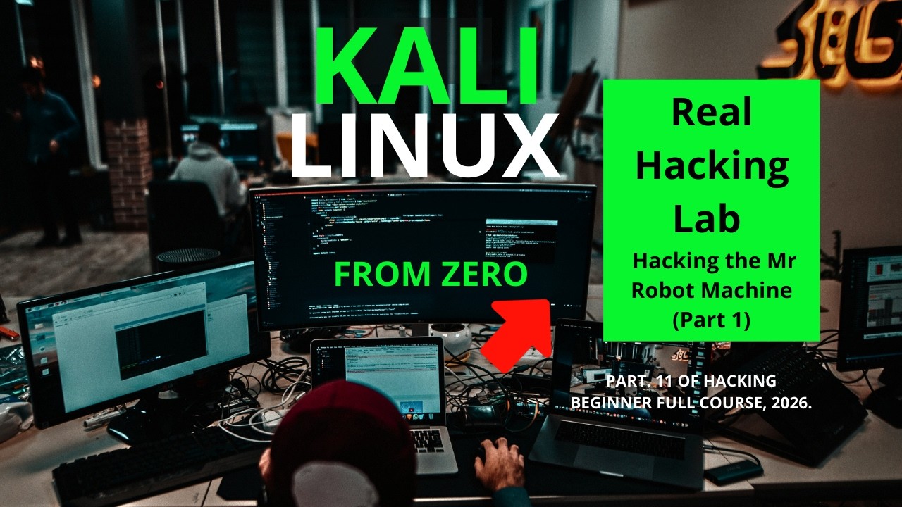Mr Robot Hacking Lab | Full Penetration Test Walkthrough (Recon to Initial Access) – Part 1