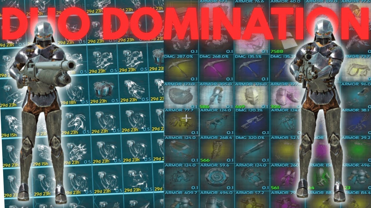 How a 30,000 Hour Duo DOMINATES in ARK PvP...