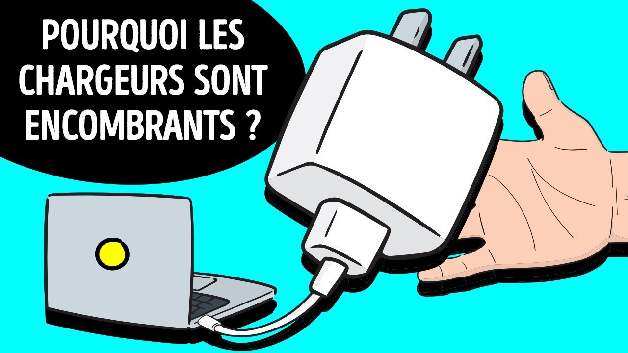 Pourquoi les chargeurs d'ordinateurs portables sont si gros