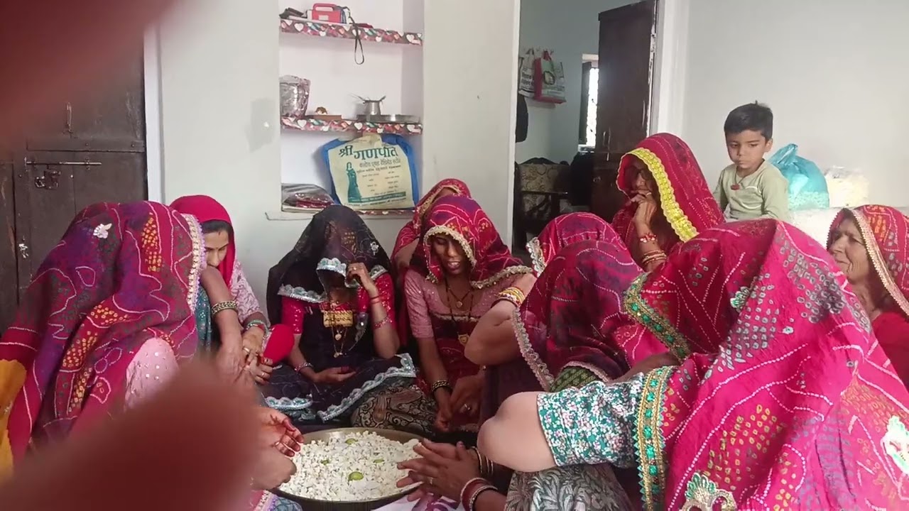 नानया गीत|| नानया र झरण झरण थाल बाज र💫नानया र दादया रो तो मनड़ो राज़ी हुगो र🥰 राजस्थानी गीत 🌹