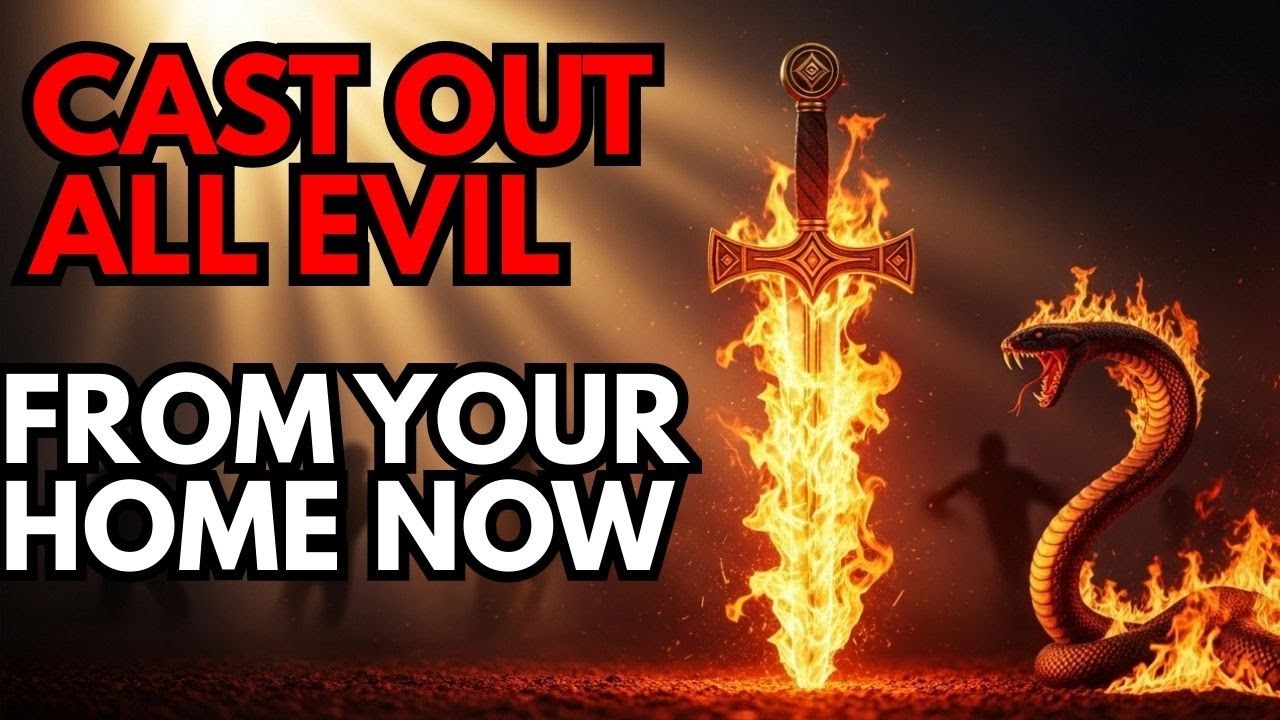 🩸 Declare the Blood of Jesus and every evil spirit FLEES from your home immediately