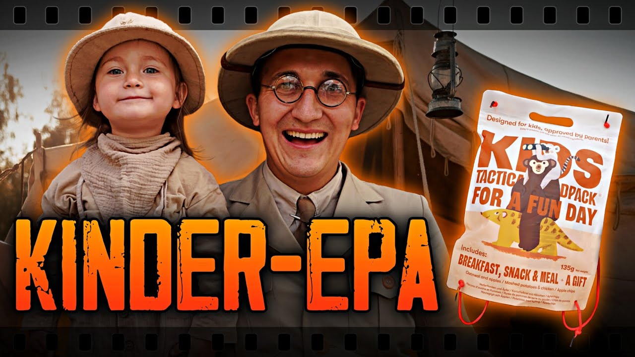 Wir testen ein KINDER - EPA  |  Kids Tactical Foodpack - Desert Combo