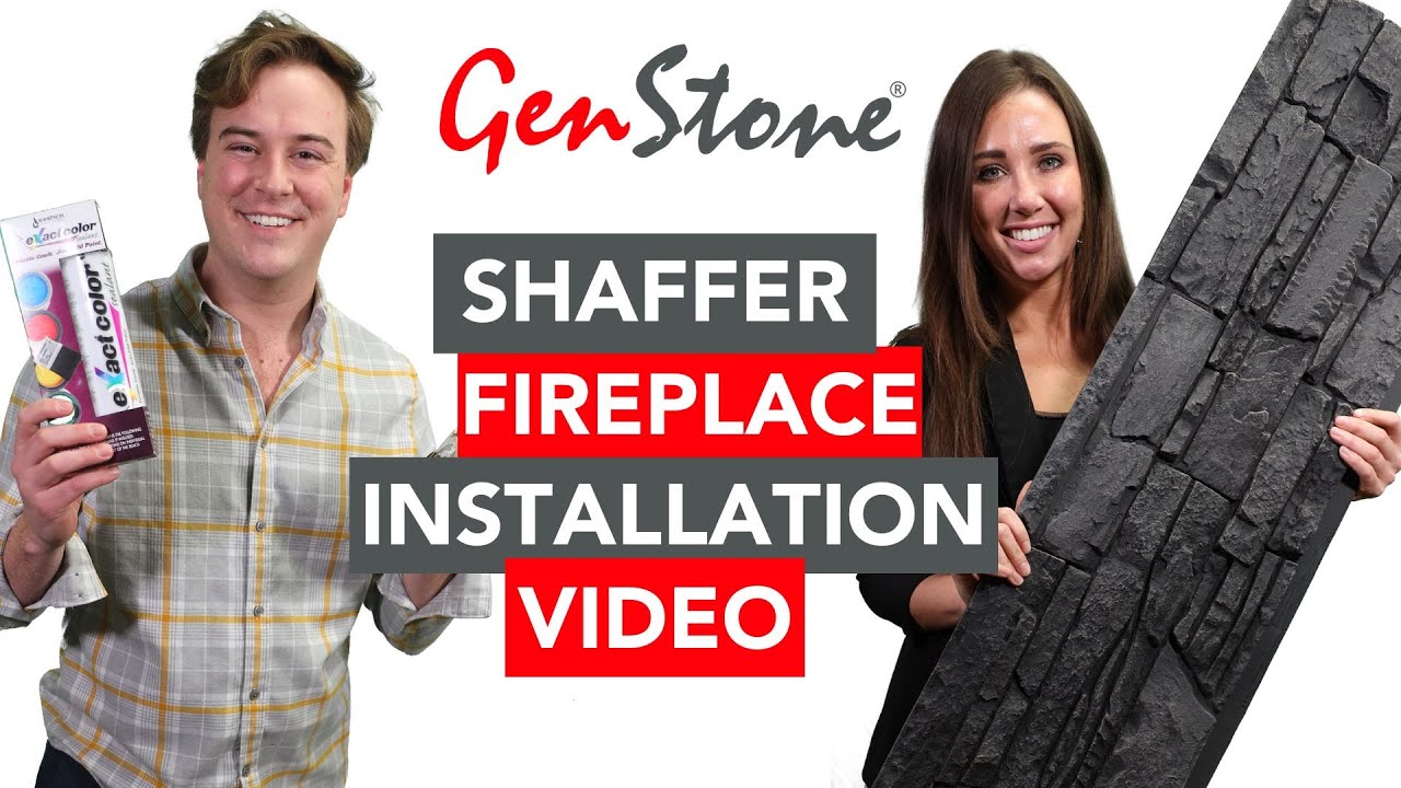 How to Install Fireplace Video | GenStone Shaffer Fireplace Kit