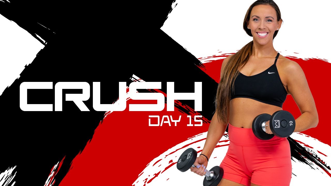 40 Minute Full Body AMRAP Workout | CRUSH - Day 15