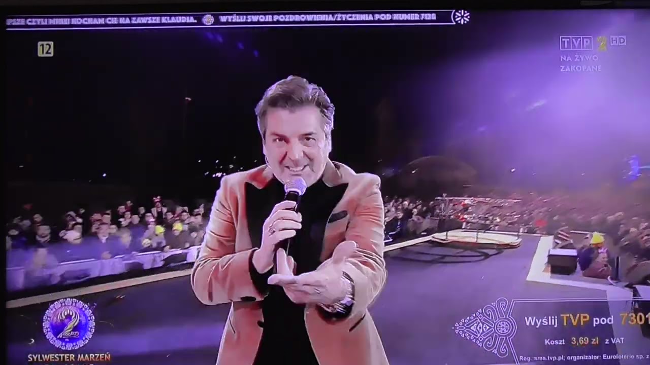 Thomas Anders&Modern Talking Band Sylwester marzeń TVP2 31/12/22-23 Zakopane,Poland  Sexy Sexy Lover