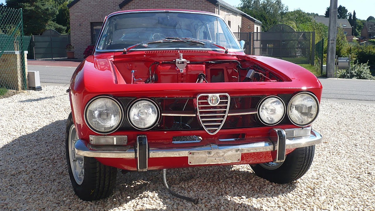 1971 Alfa Romeo 1750 GTV Bertone Restoration Project