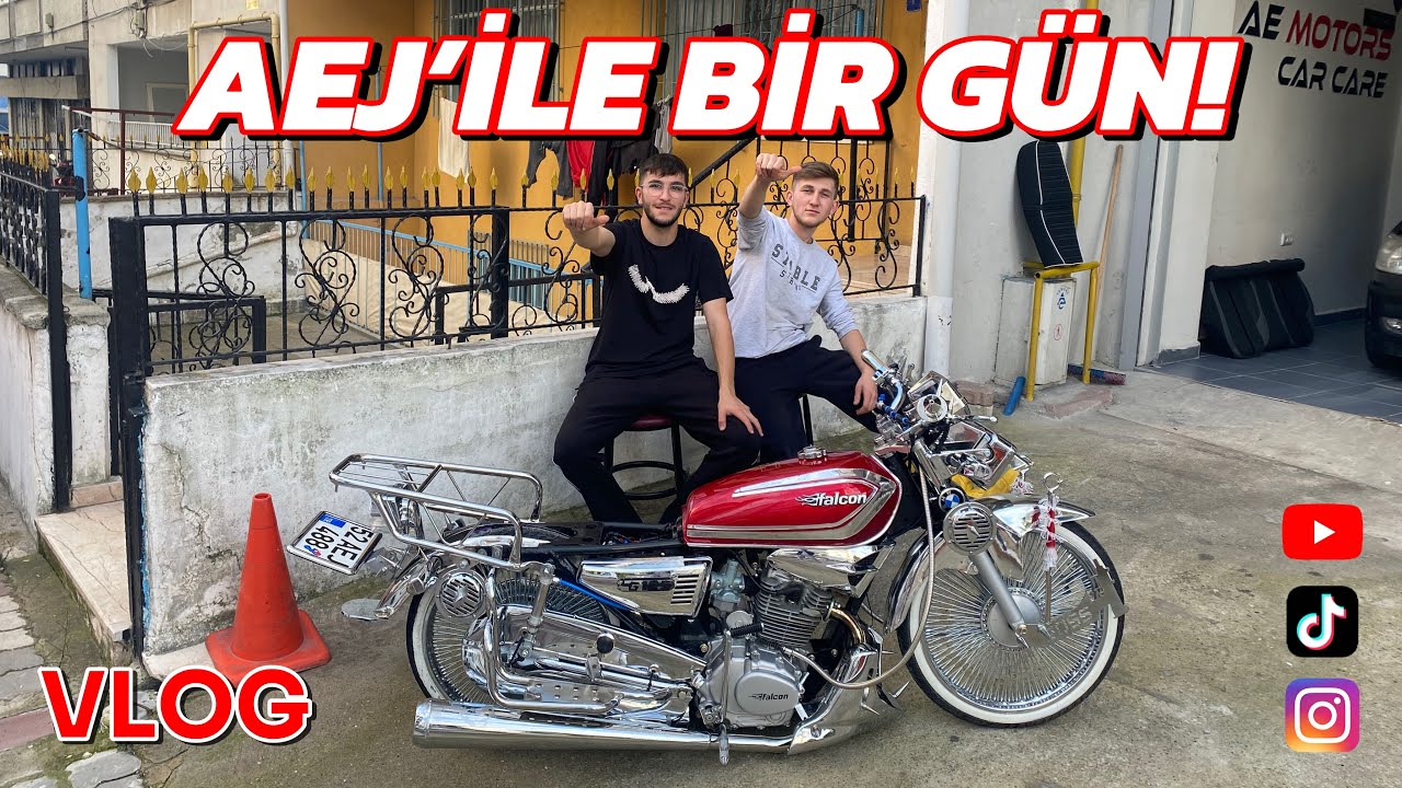 AEJ&rsquo;İLE BİR G&Uuml;N | VLOG | EFSANE ANLAR! #abdullahyıldırım #cg #modifiye #samsun 
